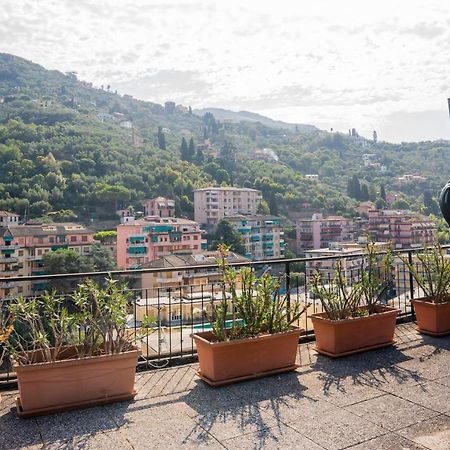 073 - Casa Rapallo Con Attico Privato, 10 Minuti Mare Spiaggie A Piedi Εξωτερικό φωτογραφία