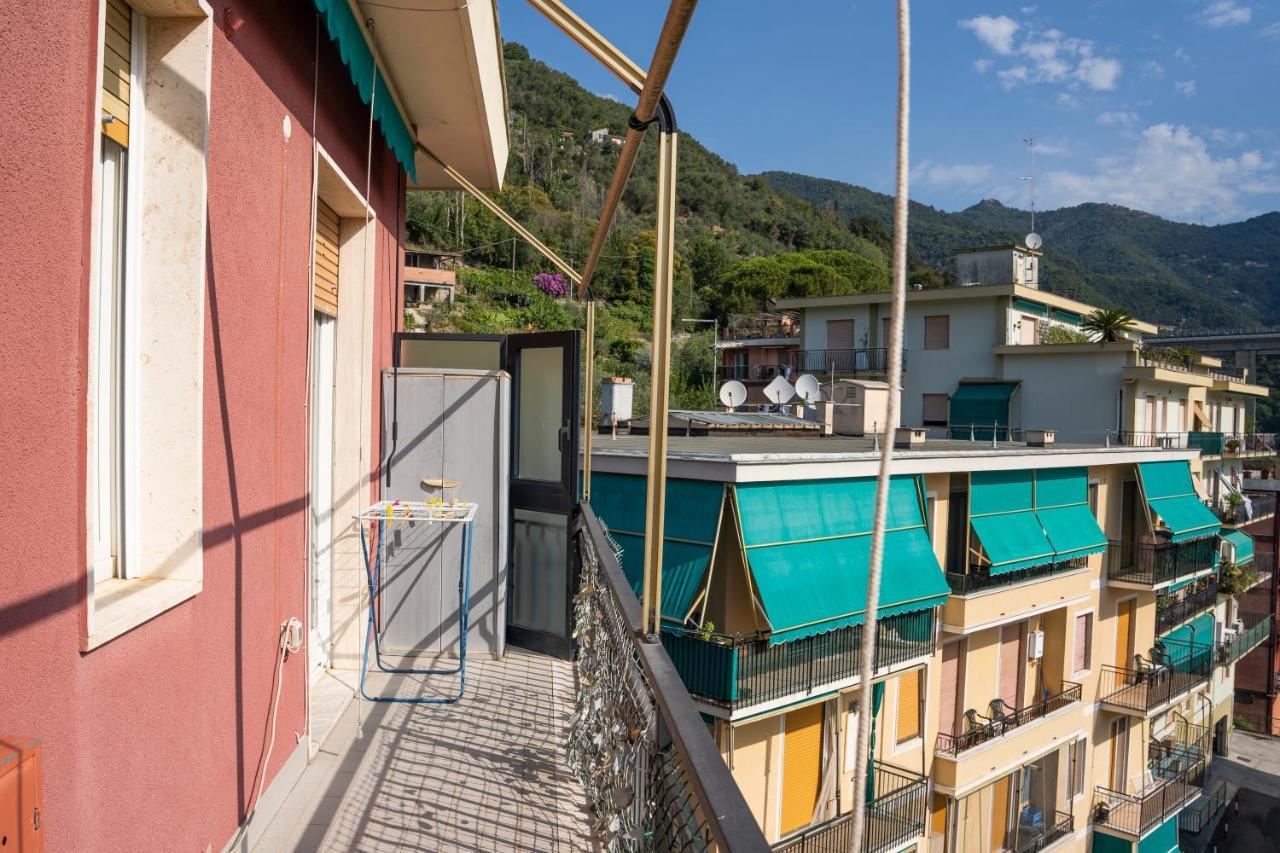 073 - Casa Rapallo Con Attico Privato, 10 Minuti Mare Spiaggie A Piedi Εξωτερικό φωτογραφία